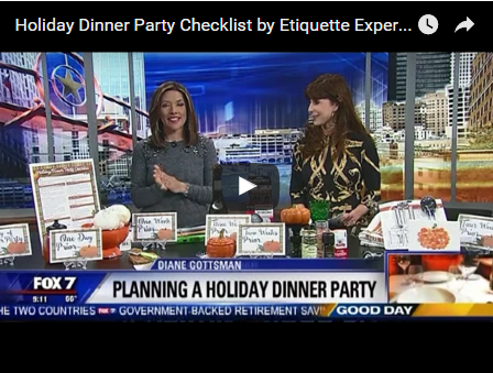 Dinner Party Checklist