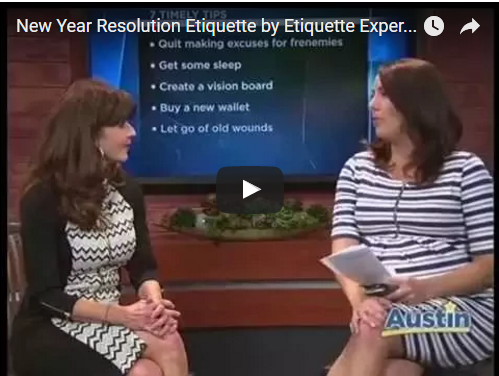 New Year's Resolution Etiquette