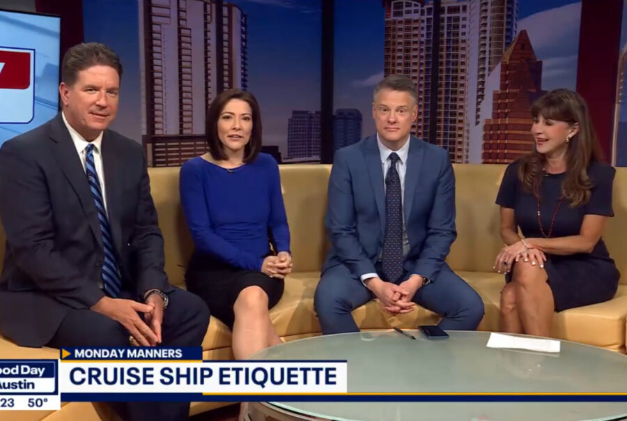 Cruise ship dining etiquette